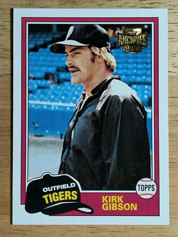 2001 Topps Archives #306 Kirk Gibson 81