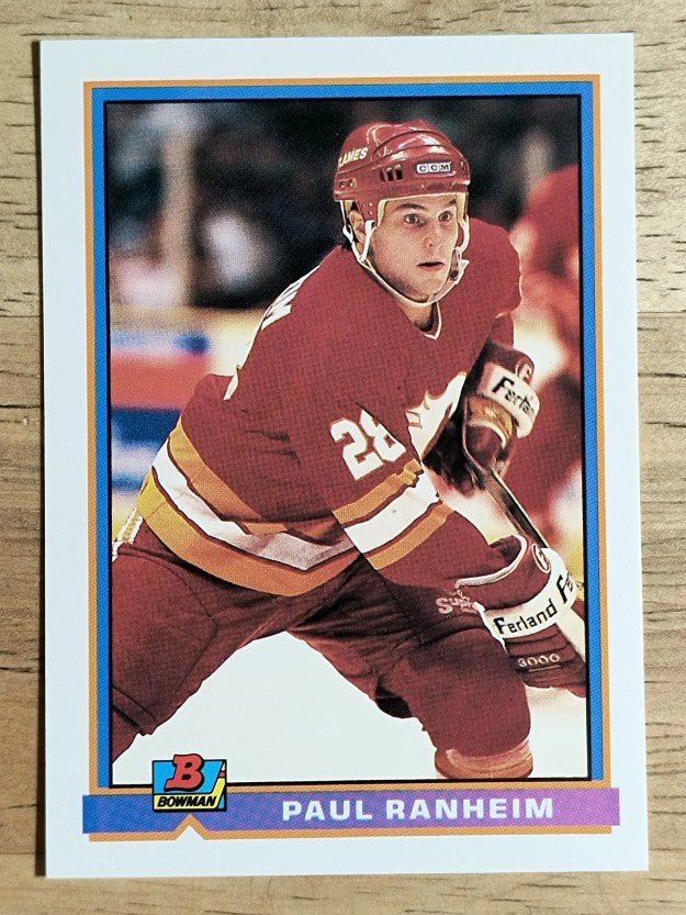 1991-92 Bowman #251 Paul Ranheim