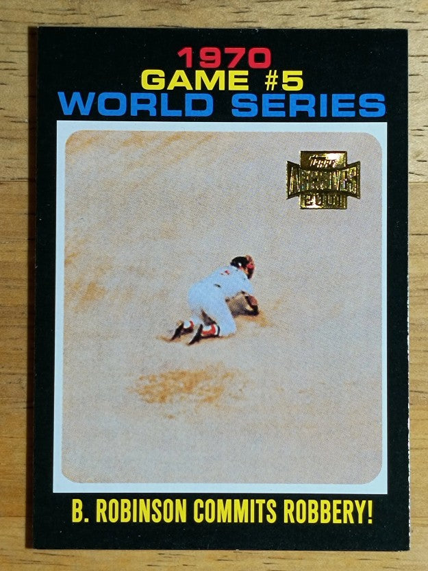 2001 Topps Archives #450 Brooks Robinson WS 71