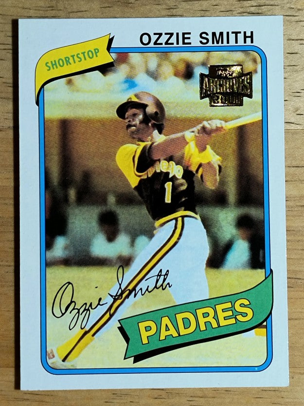 2001 Topps Archives #81 Ozzie Smith 80