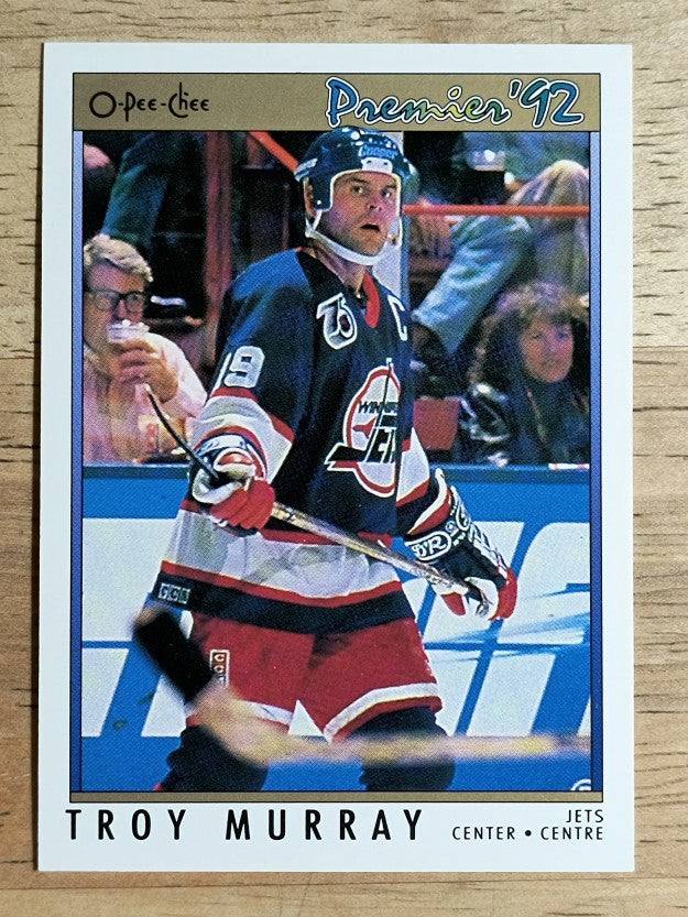 1991-92 OPC Premier #75 Troy Murray