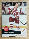 1991-92 Pro Set #378 Brad Marsh