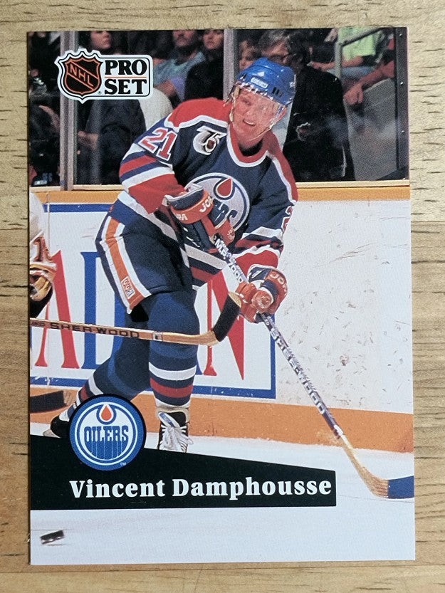 1991-92 Pro Set #381 Vincent Damphousse