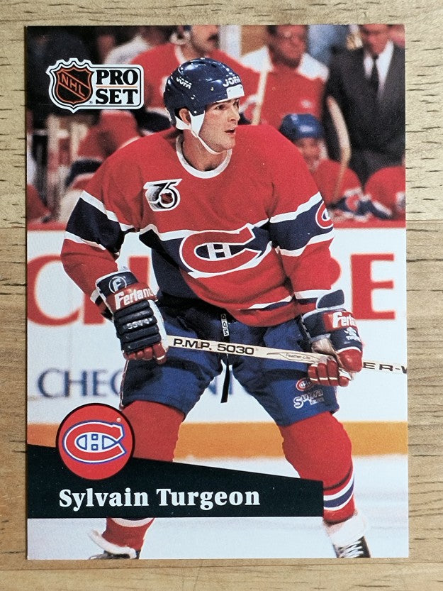 1991-92 Pro Set #416 Sylvain Turgeon