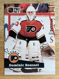 1991-92 Pro Set #552 Dominic Roussel RC