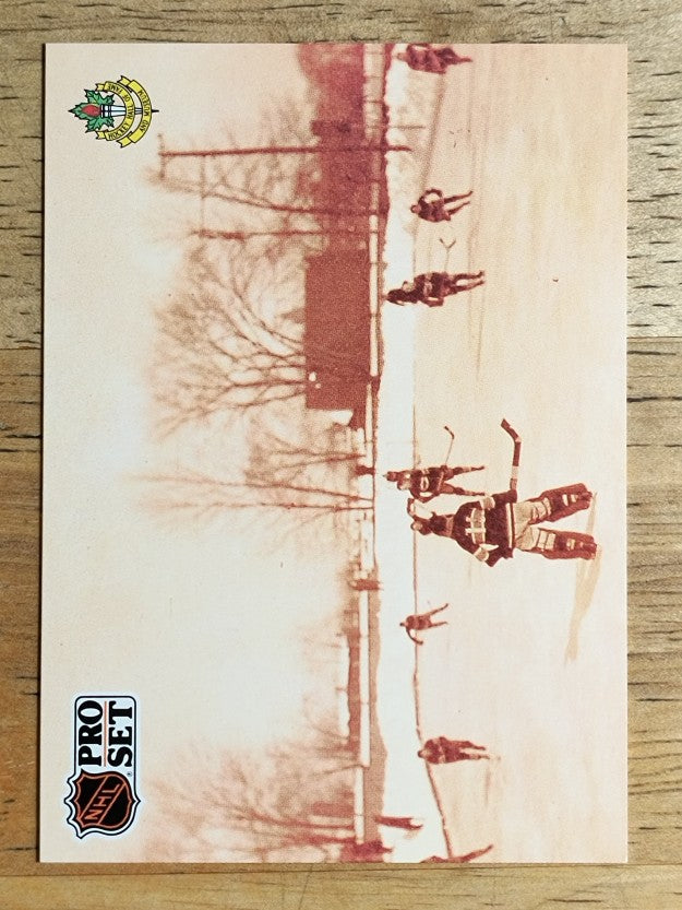 1991-92 Pro Set #589 Practicing Outdoors
