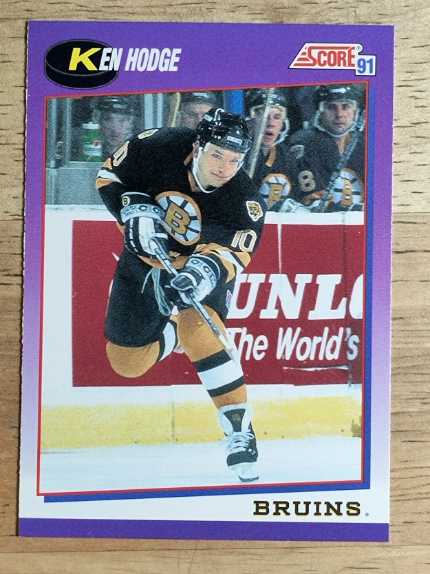 1991-92 Score American #113 Ken Hodge Jr.