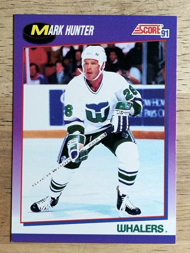 1991-92 Score American #156 Mark Hunter