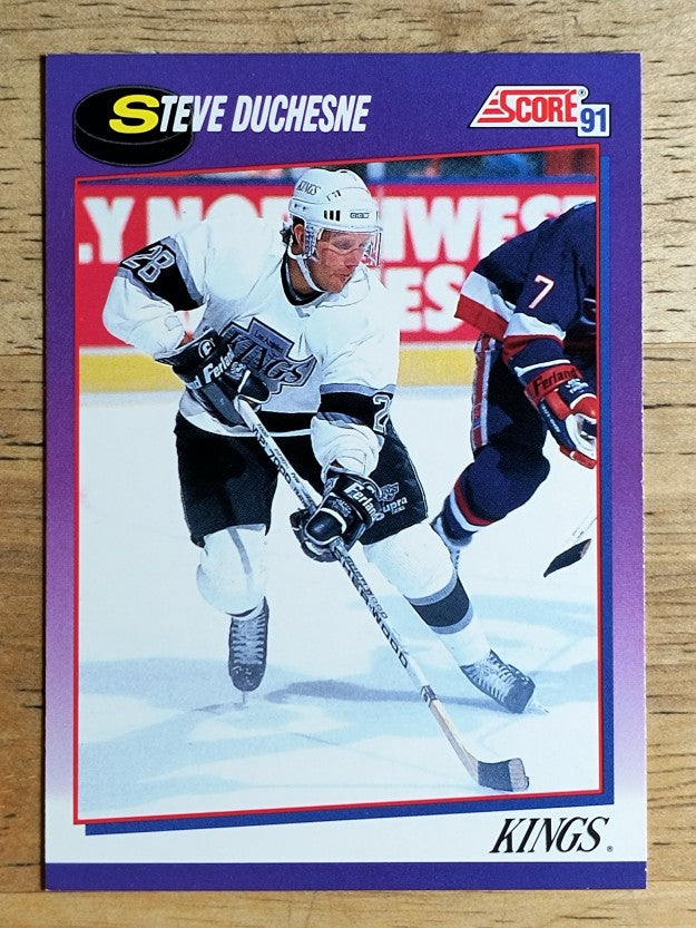 1991-92 Score American #205 Steve Duchesne