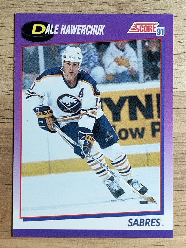 1991-92 Score American #259 Dale Hawerchuk