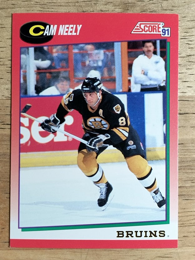 1991-92 Score Canadian English #6 Cam Neely