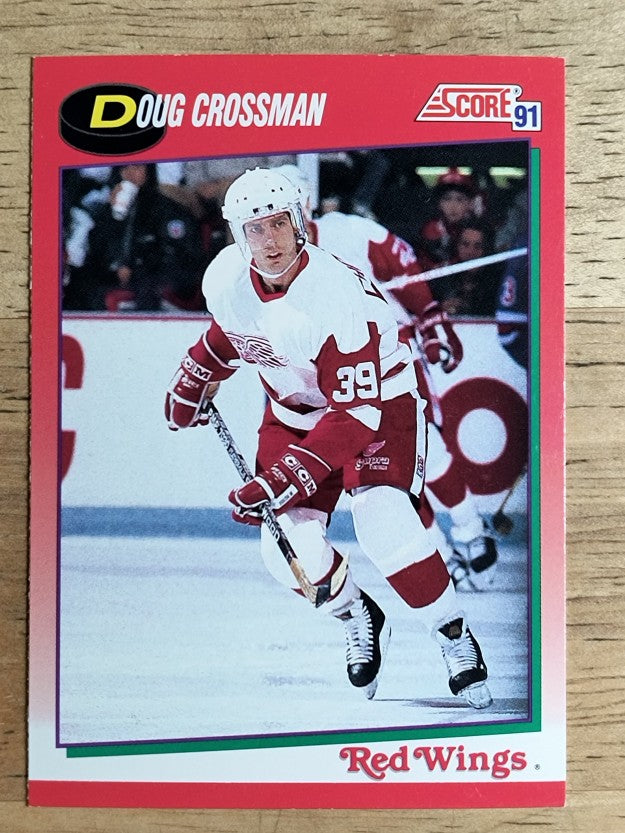 1991-92 Score Canadian English #38 Doug Crossman