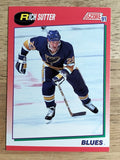 1991-92 Score Canadian English #63 Rich Sutter