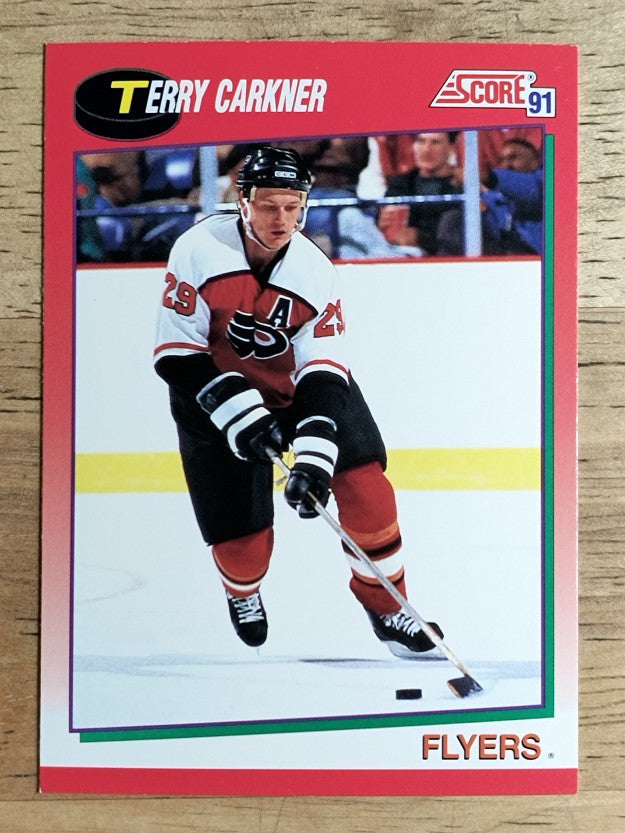 1991-92 Score Canadian English #64 Terry Carkner