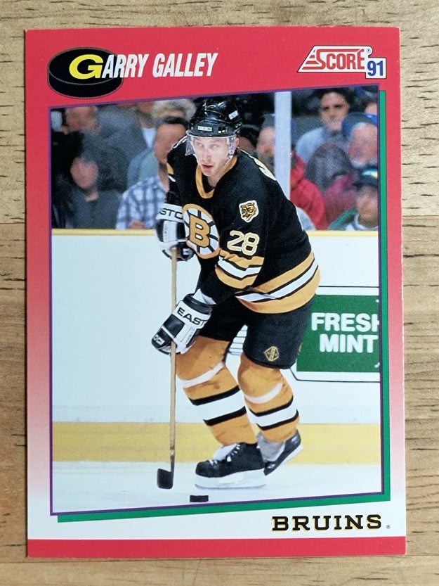 1991-92 Score Canadian English #71 Garry Galley