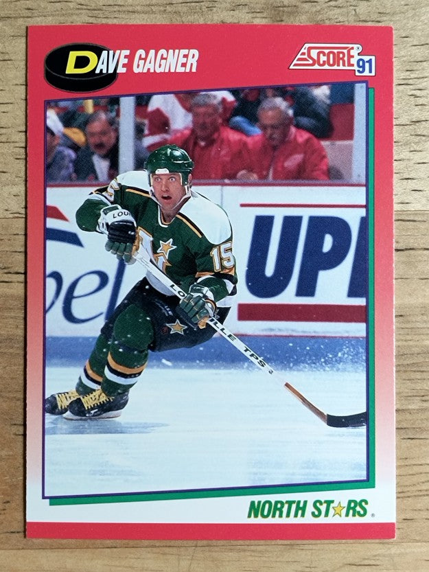 1991-92 Score Canadian English #72 Dave Gagner