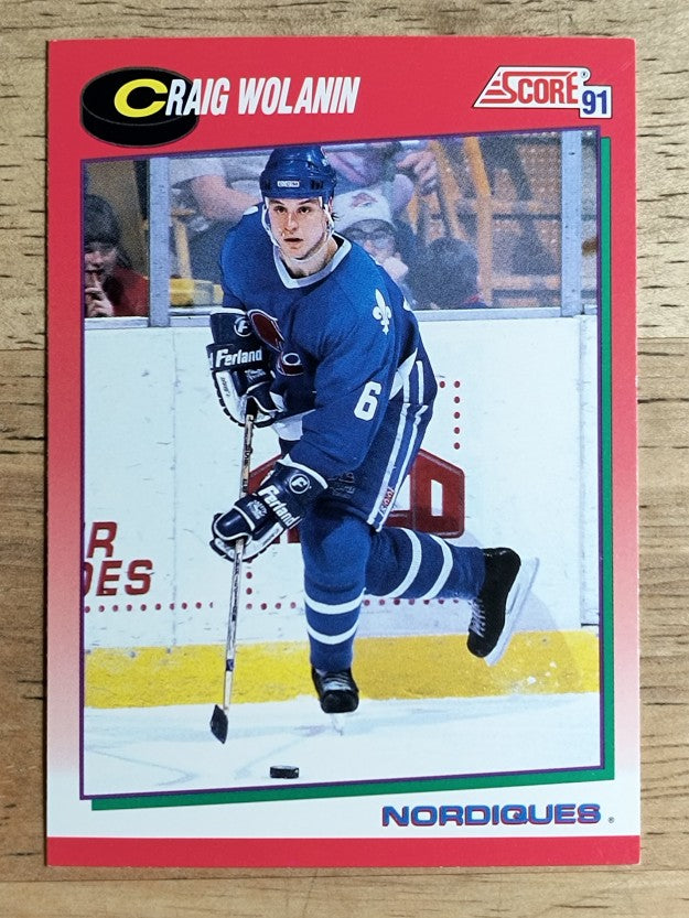 1991-92 Score Canadian English #74 Craig Wolanin