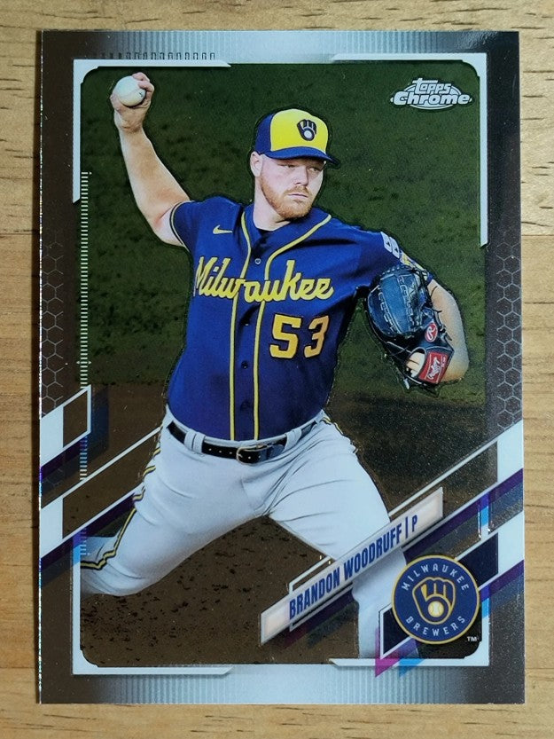 2021 Topps Chrome #192 Brandon Woodruff