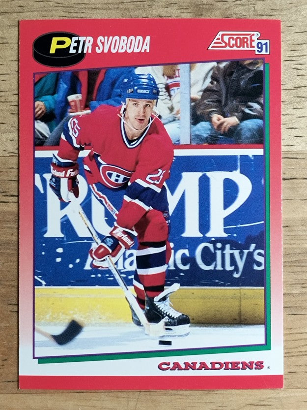 1991-92 Score Canadian English #95 Petr Svoboda