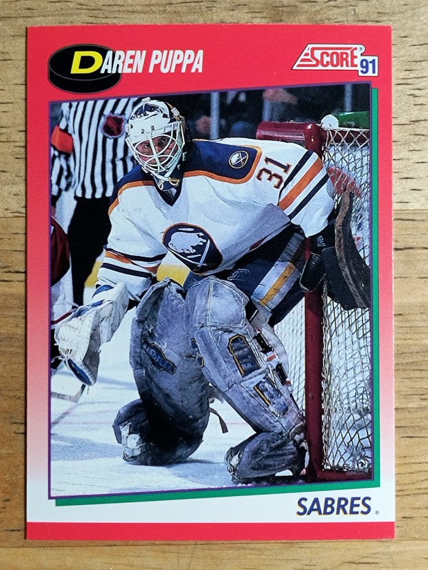 1991-92 Score Canadian English #106 Daren Puppa