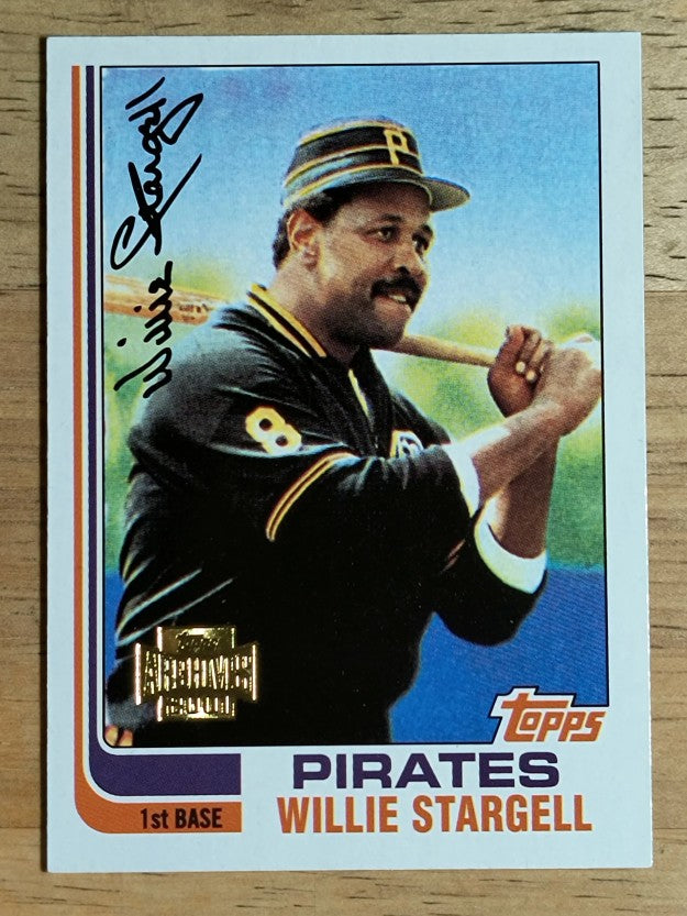 2001 Topps Archives #381 Willie Stargell 82