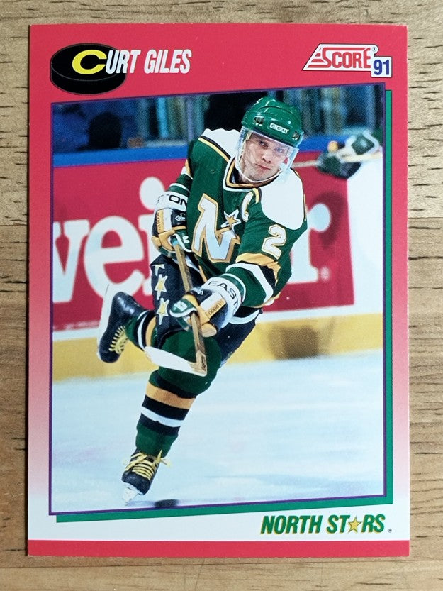1991-92 Score Canadian English #137 Curt Giles