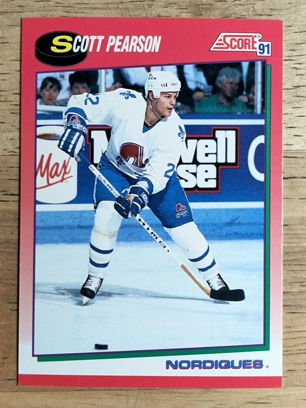 1991-92 Score Canadian English #138 Scott Pearson