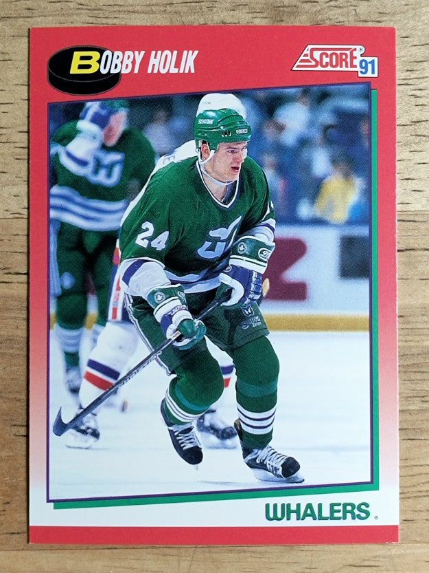 1991-92 Score Canadian English #153 Bobby Holik