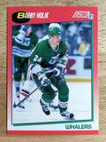1991-92 Score Canadian English #153 Bobby Holik