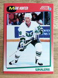 1991-92 Score Canadian English #156 Mark Hunter