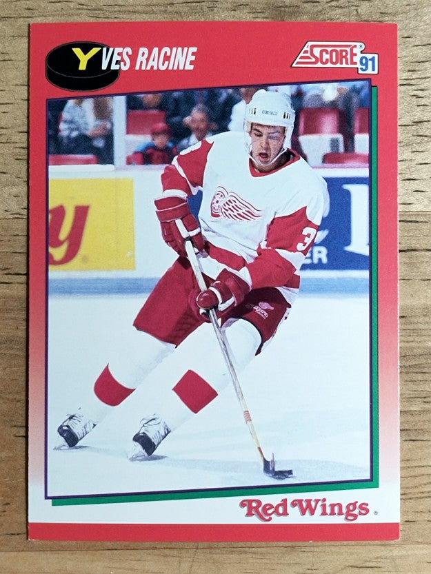 1991-92 Score Canadian English #158 Yves Racine