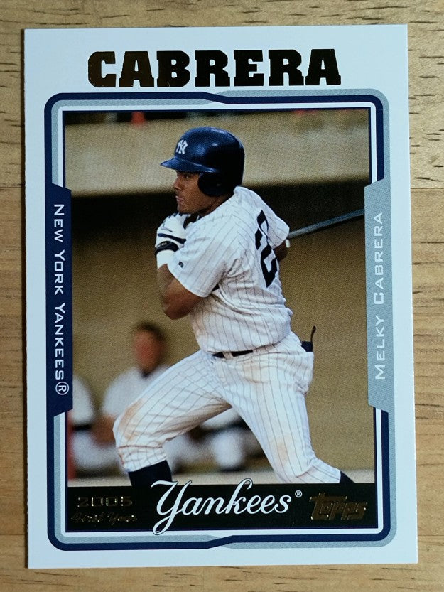 2005 Topps #298 Melky Cabrera FY RC