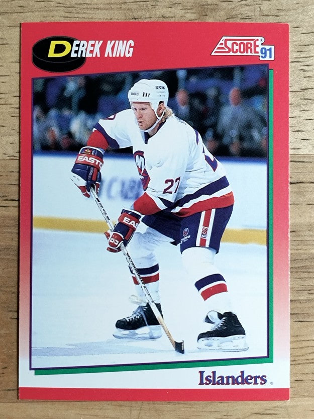 1991-92 Score Canadian English #167 Derek King