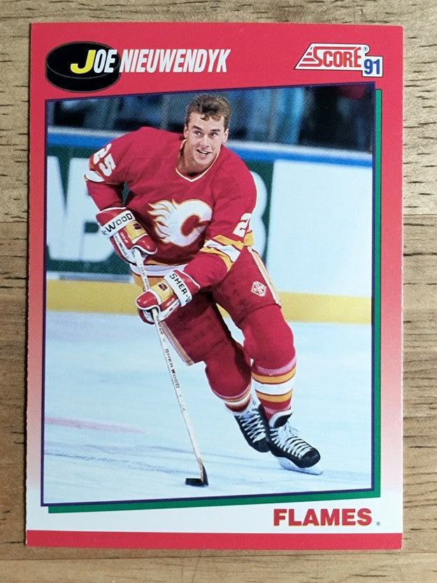 1991-92 Score Canadian English #170 Joe Nieuwendyk