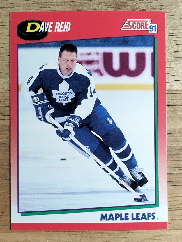 1991-92 Score Canadian English #173 David Reid
