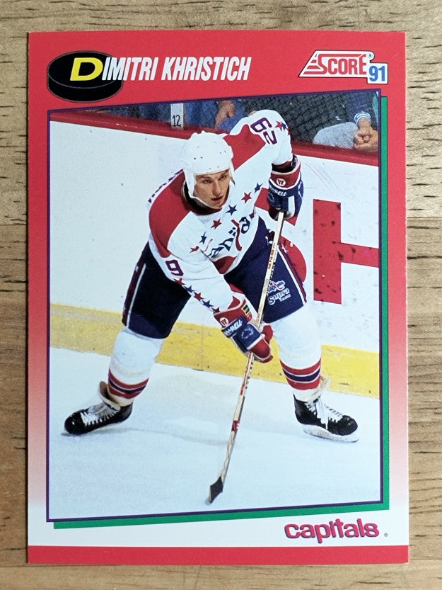 1991-92 Score Canadian English #175 Dimitri Khristich