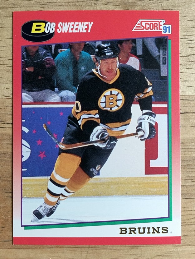1991-92 Score Canadian English #176 Bob Sweeney