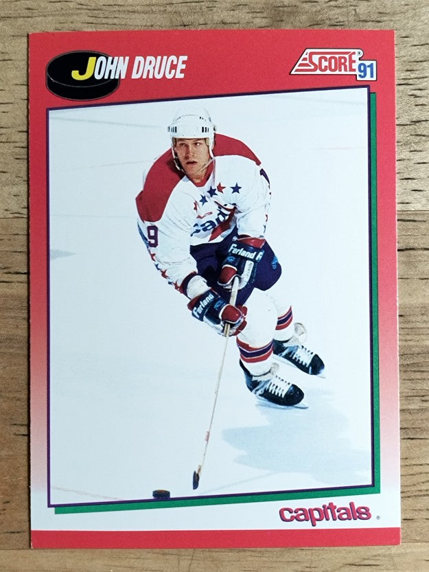 1991-92 Score Canadian English #180 John Druce