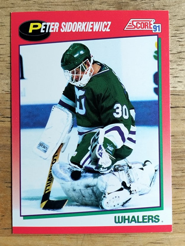 1991-92 Score Canadian English #203 Peter Sidorkiewicz