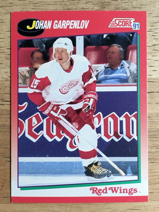 1991-92 Score Canadian English #204 Johan Garpenlov