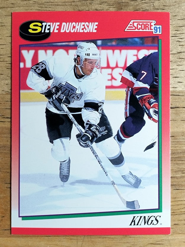 1991-92 Score Canadian English #205 Steve Duchesne
