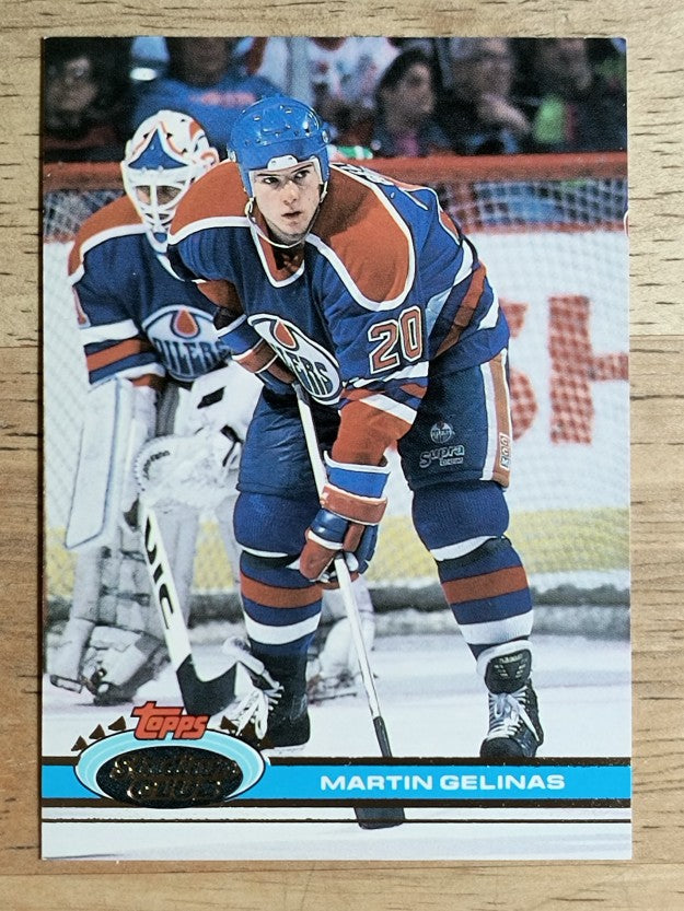 1991-92 Stadium Club #11 Martin Gelinas