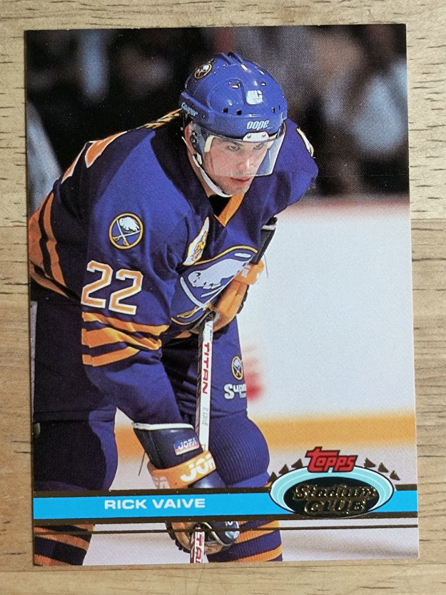 1991-92 Stadium Club #13 Rick Vaive