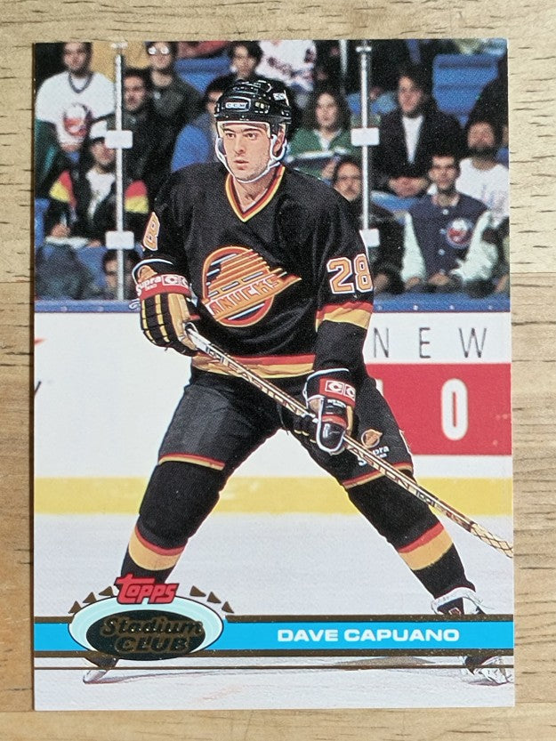1991-92 Stadium Club #53 Dave Capuano