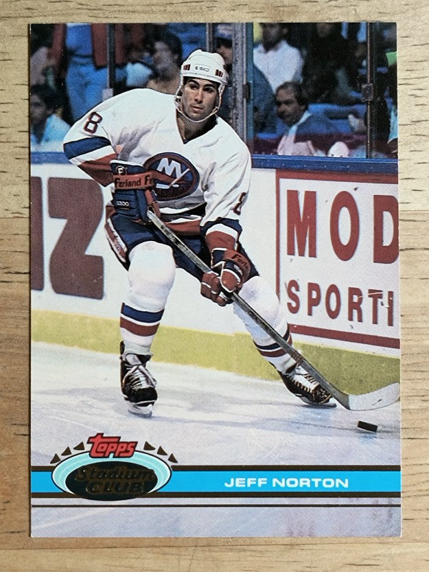 1991-92 Stadium Club #98 Jeff Norton