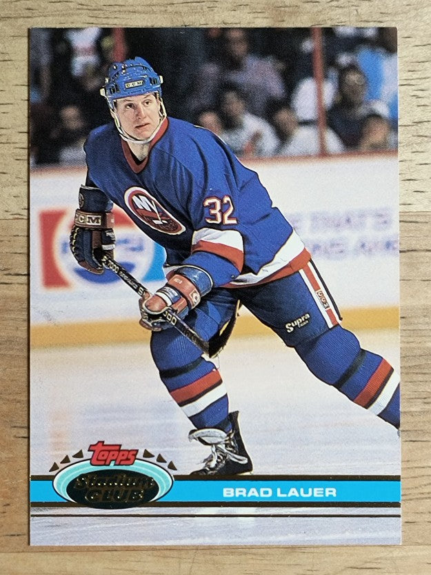 1991-92 Stadium Club #142 Brad Lauer
