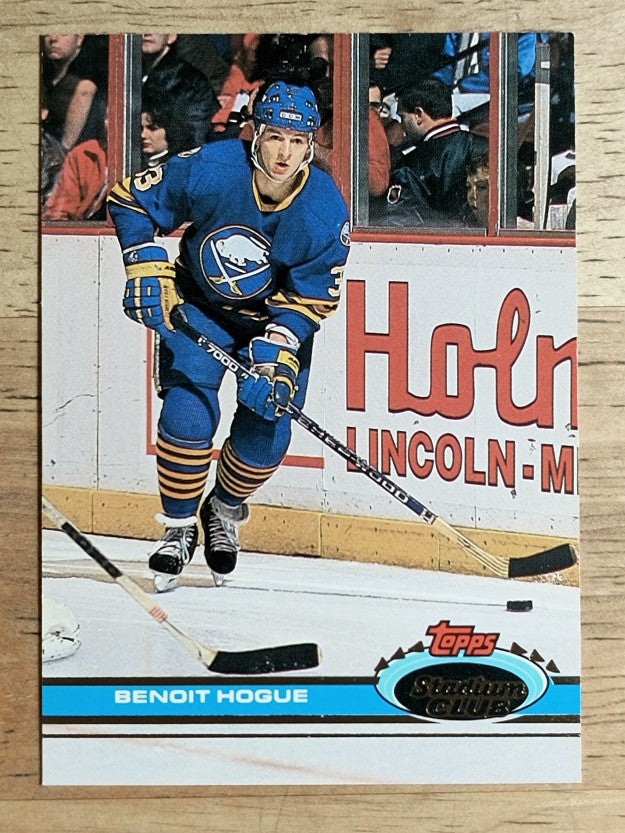 1991-92 Stadium Club #157 Benoit Hogue