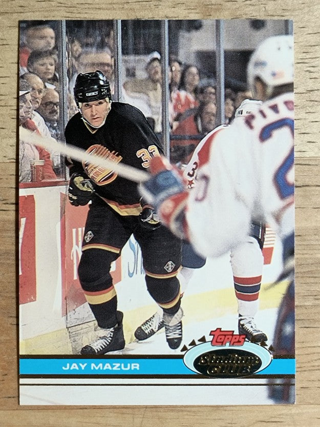 1991-92 Stadium Club #272 Jay Mazur