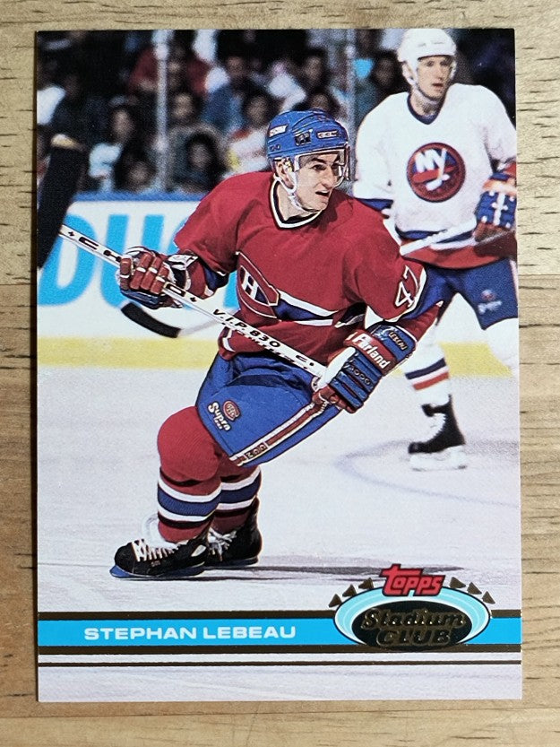 1991-92 Stadium Club #283 Stephen Lebeau