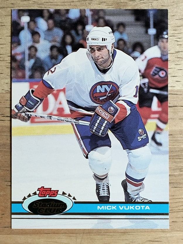 1991-92 Stadium Club #309 Mick Vukota